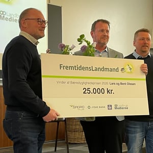 Pris for bæredygtig udvikling med overblik og retning