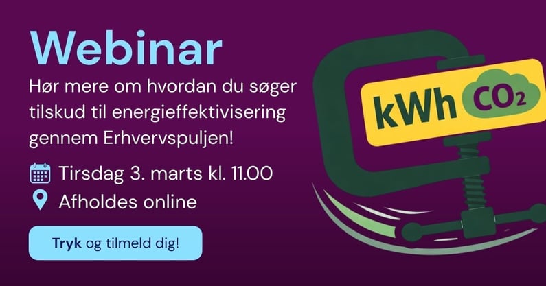 Webinar Tilskud til energieffektivisering